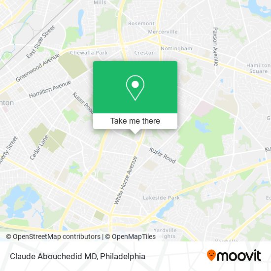 Claude Abouchedid MD map