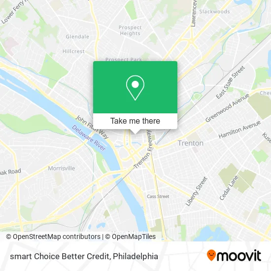 smart Choice Better Credit map