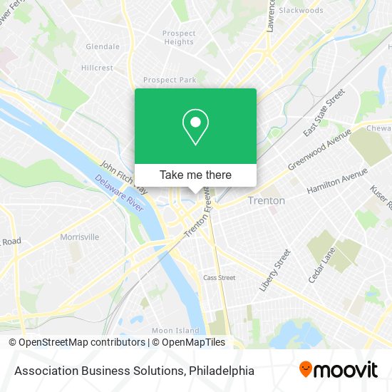 Association Business Solutions map