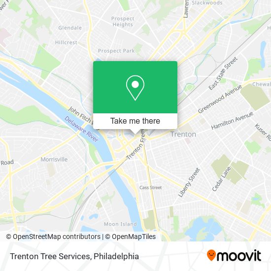 Trenton Tree Services map