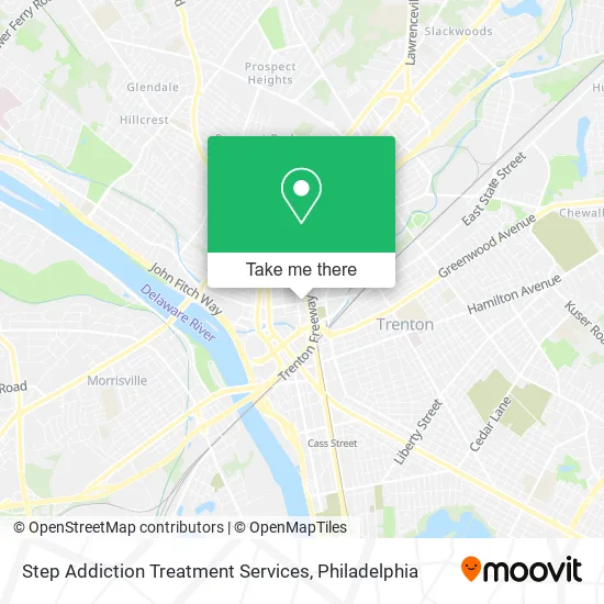 Step Addiction Treatment Services map