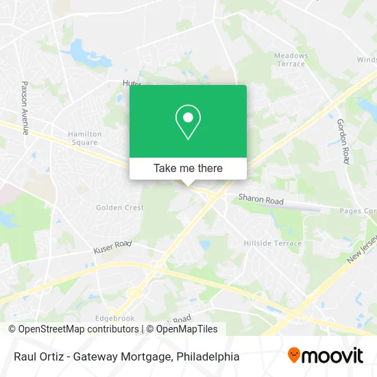 Raul Ortiz - Gateway Mortgage map