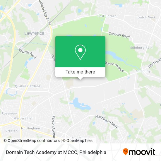 Mapa de Domain Tech Academy at MCCC