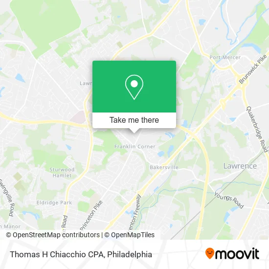 Thomas H Chiacchio CPA map