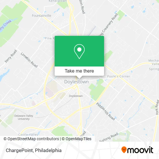 ChargePoint map