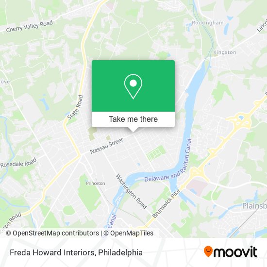 Mapa de Freda Howard Interiors