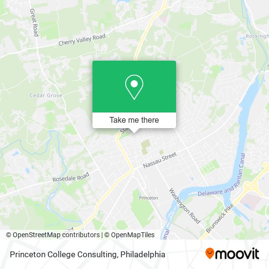 Princeton College Consulting map