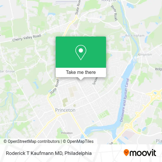 Roderick T Kaufmann MD map