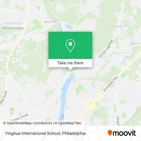 Mapa de Yinghua International School