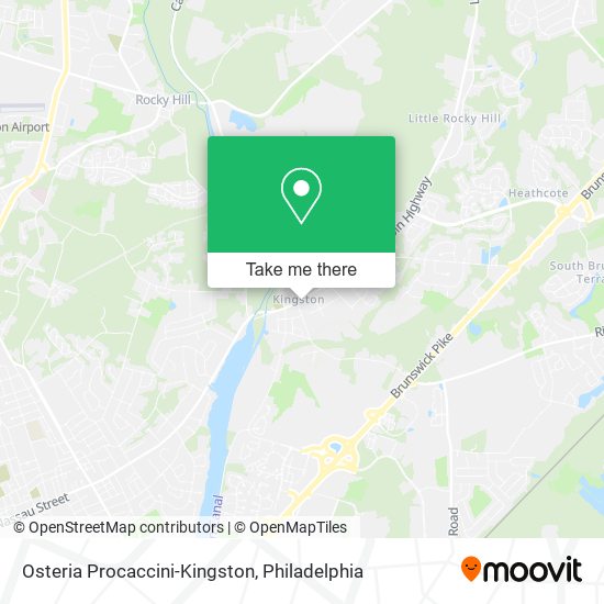 Mapa de Osteria Procaccini-Kingston