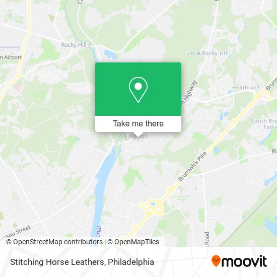 Stitching Horse Leathers map