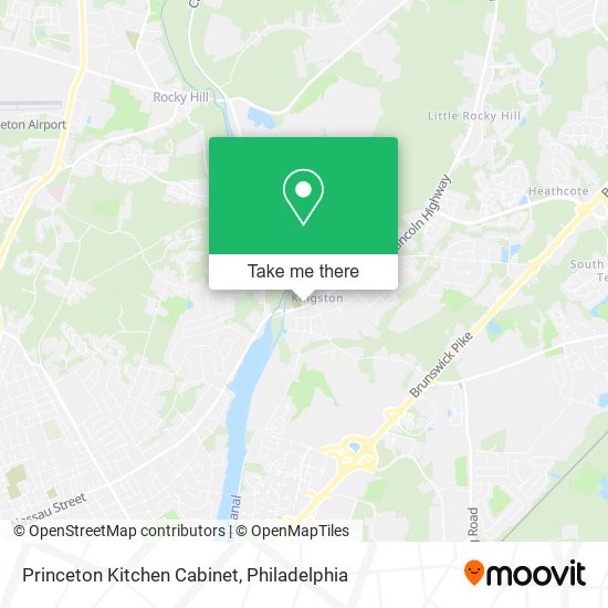 Mapa de Princeton Kitchen Cabinet