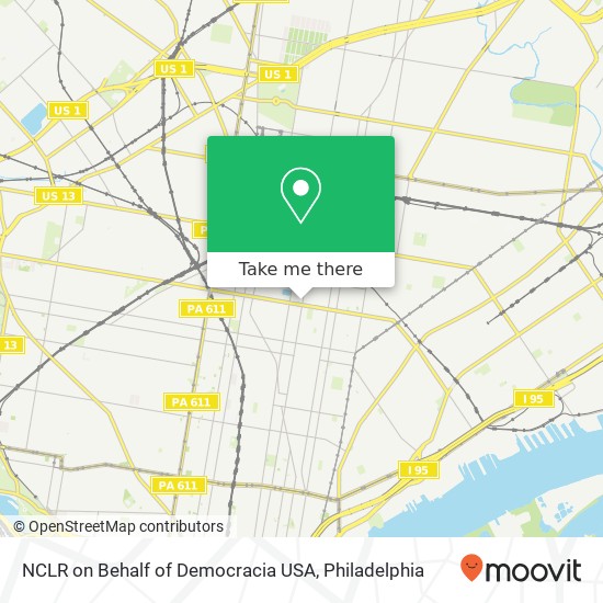Mapa de NCLR on Behalf of Democracia USA