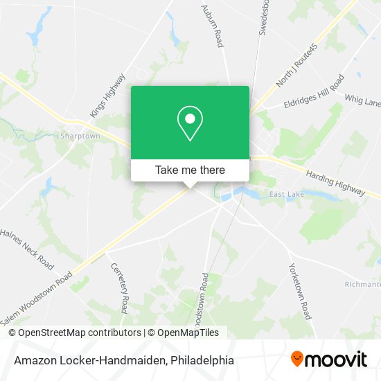 Amazon Locker-Handmaiden map