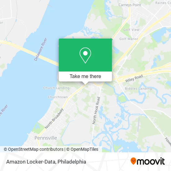 Amazon Locker-Data map