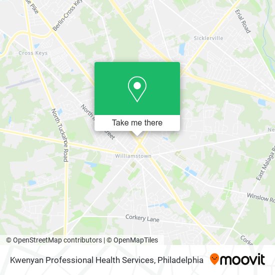 Kwenyan Professional Health Services map
