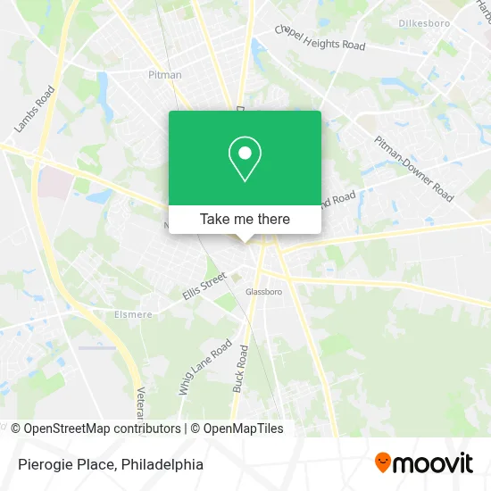 Pierogie Place map