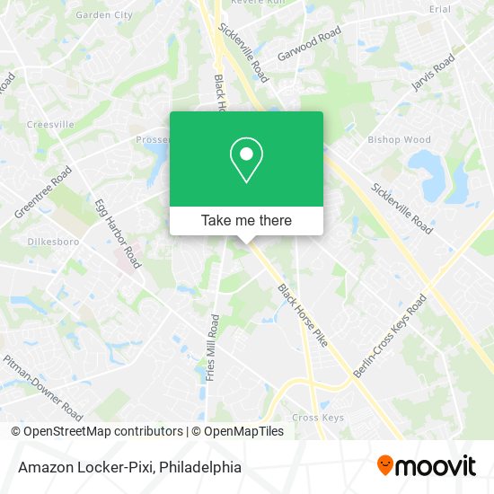Amazon Locker-Pixi map