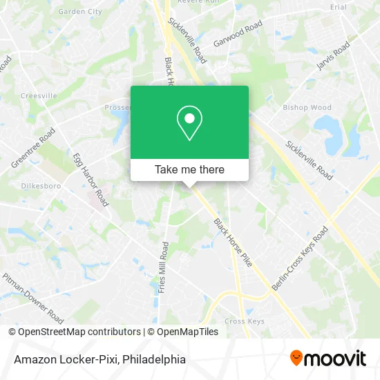 Amazon Locker-Pixi map