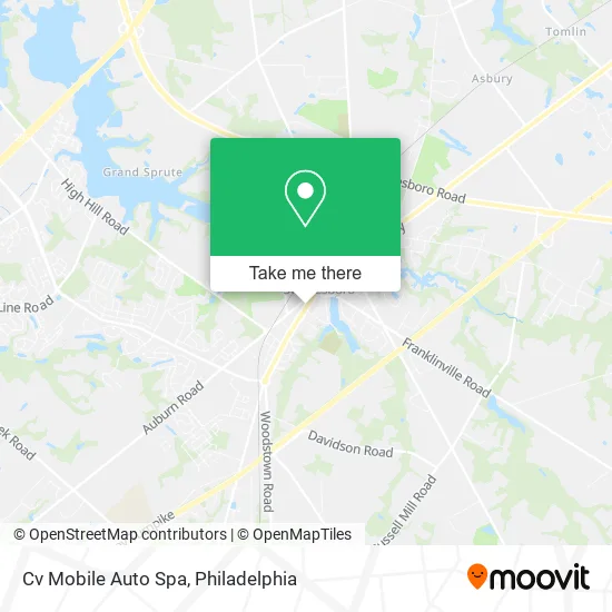 Cv Mobile Auto Spa map