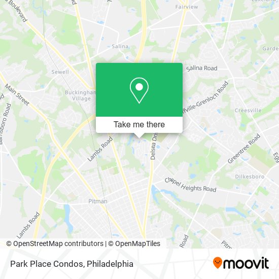 Park Place Condos map