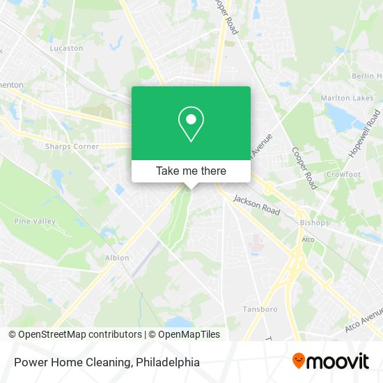 Power Home Cleaning map