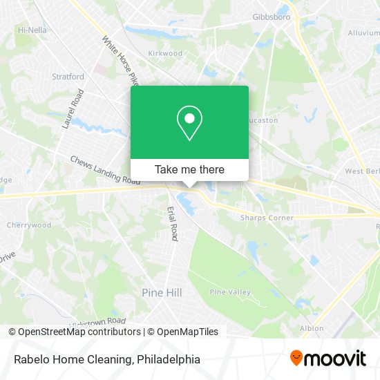 Rabelo Home Cleaning map