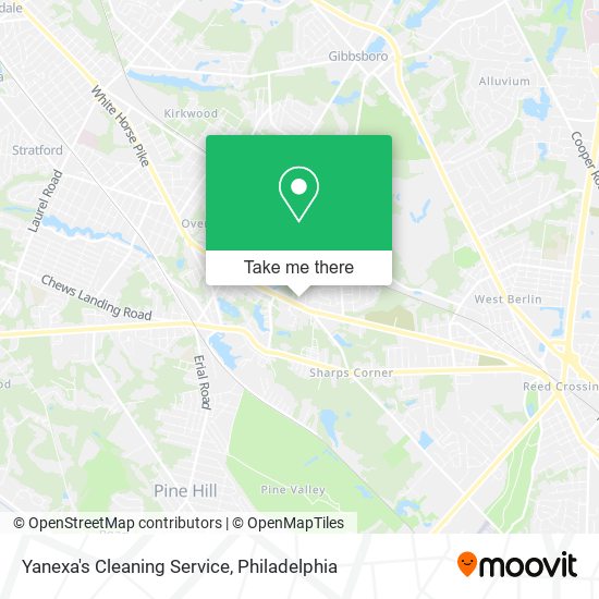 Mapa de Yanexa's Cleaning Service