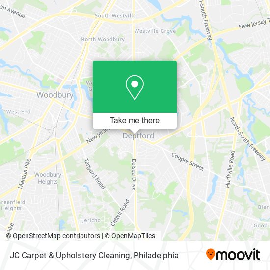 JC Carpet & Upholstery Cleaning map