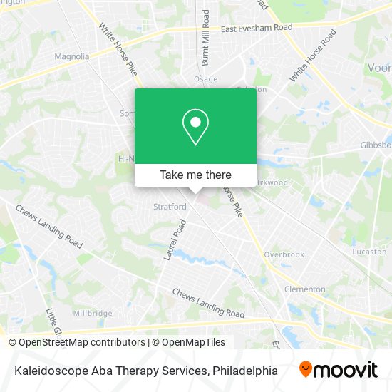 Mapa de Kaleidoscope Aba Therapy Services
