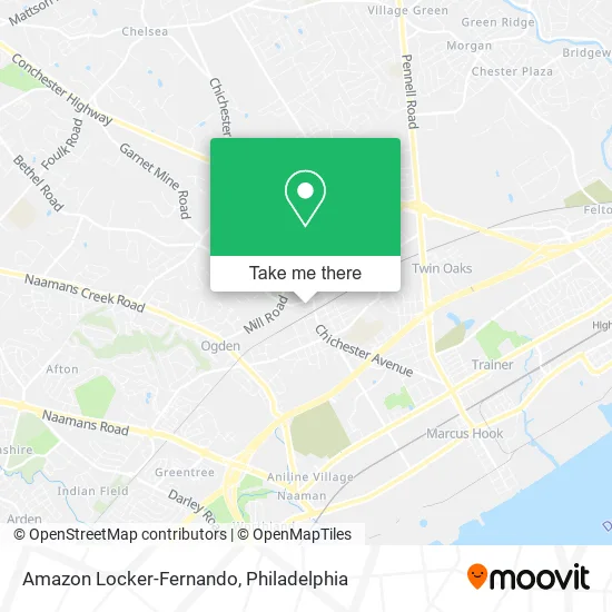 Amazon Locker-Fernando map