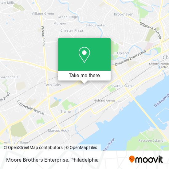 Moore Brothers Enterprise map