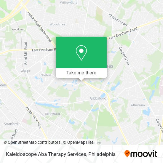 Kaleidoscope Aba Therapy Services map