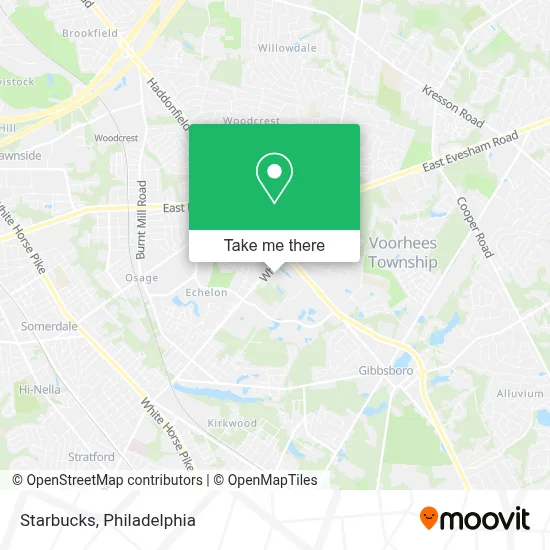 Starbucks map