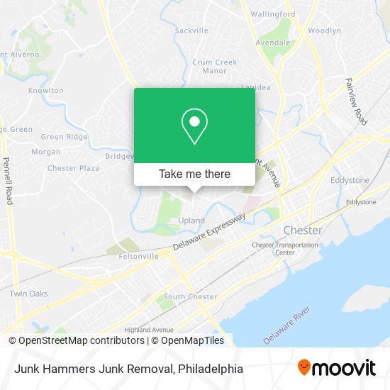 Mapa de Junk Hammers Junk Removal