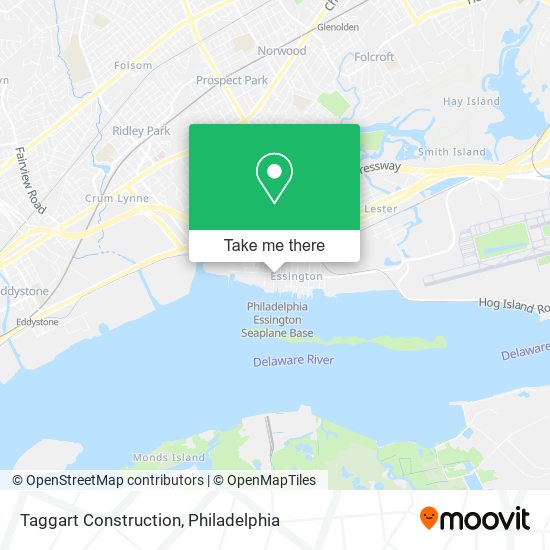 Taggart Construction map