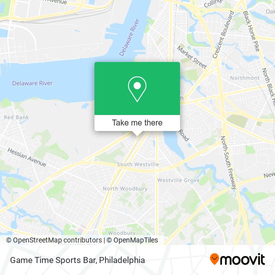 Mapa de Game Time Sports Bar