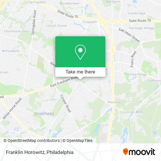 Mapa de Franklin Horowitz