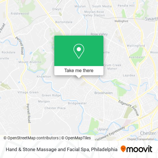 Hand & Stone Massage and Facial Spa map