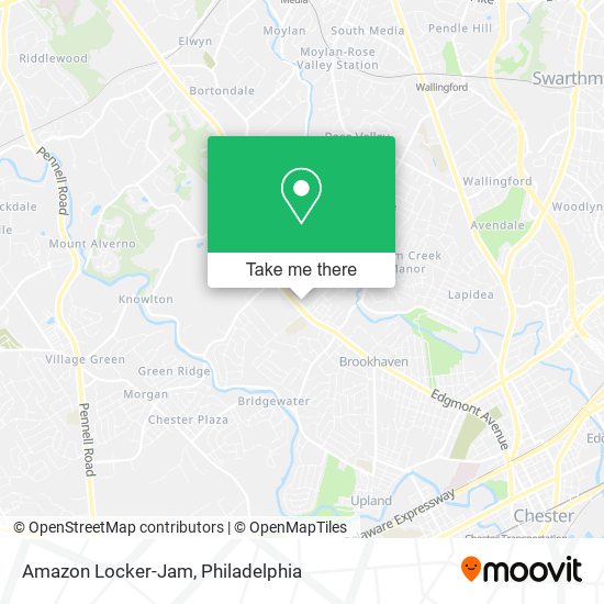 Mapa de Amazon Locker-Jam