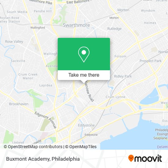 Mapa de Buxmont Academy