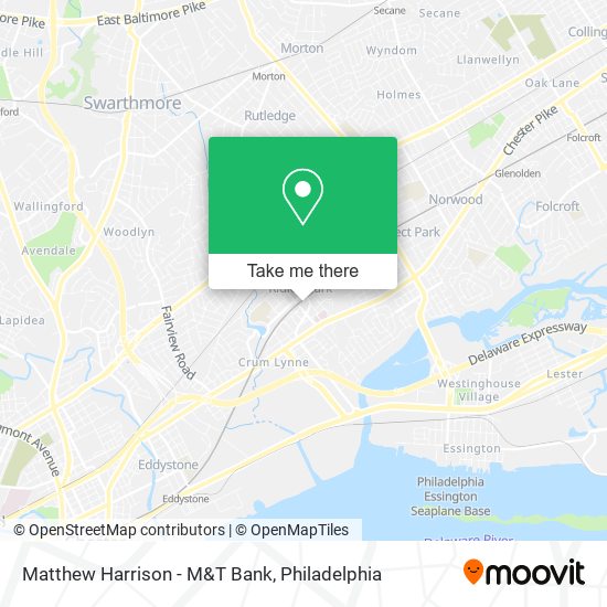 Matthew Harrison - M&T Bank map