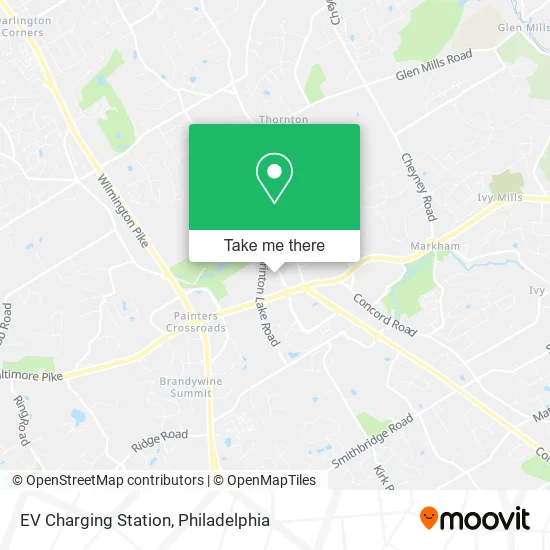 EV Charging Station map