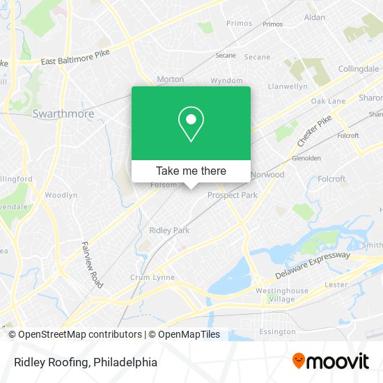 Mapa de Ridley Roofing