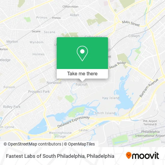 Fastest Labs of South Philadelphia map