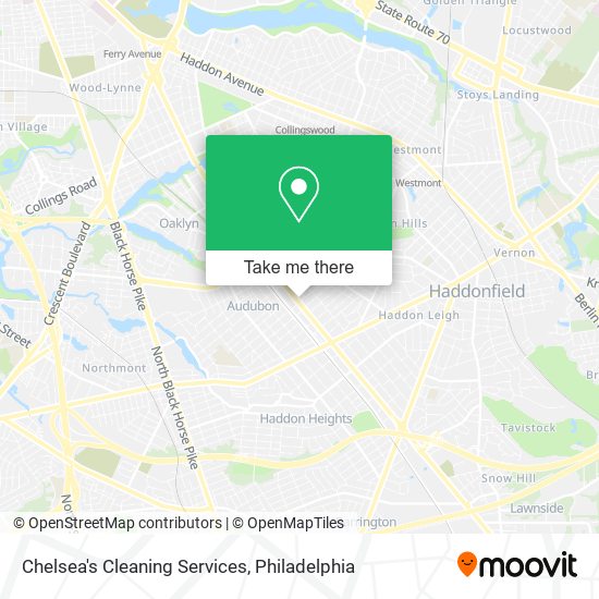 Mapa de Chelsea's Cleaning Services