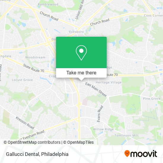 Gallucci Dental map