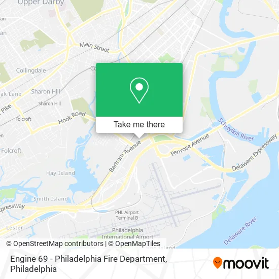 Engine 69 - Philadelphia Fire Department map