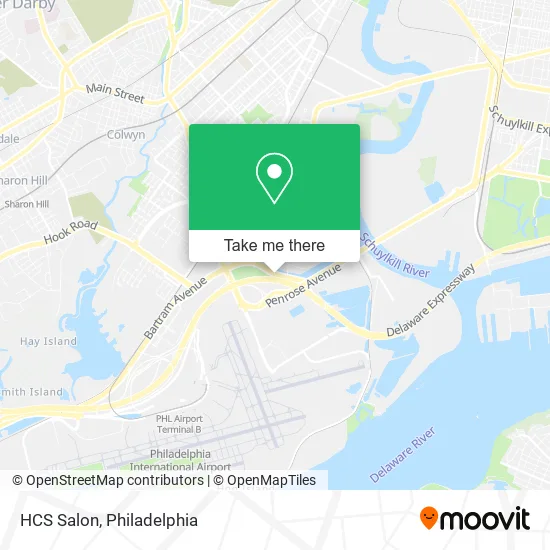 HCS Salon map