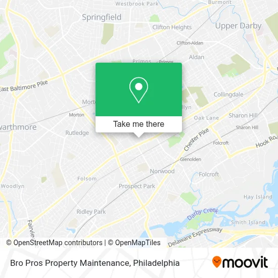 Bro Pros Property Maintenance map